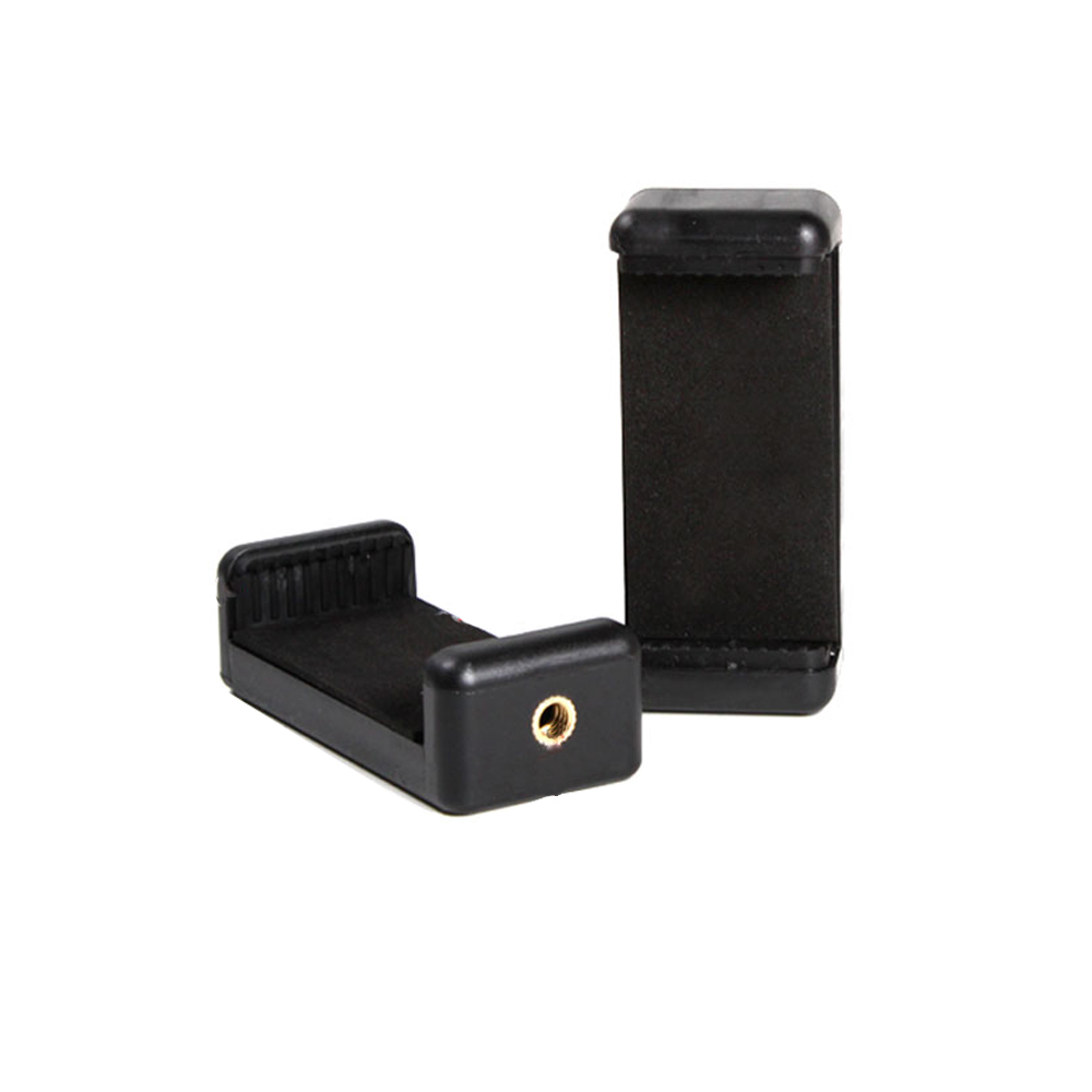 CAMVATE Solid Smartphone Clip Holder With 1/4"-20 Mounting Points (2 Pieces)