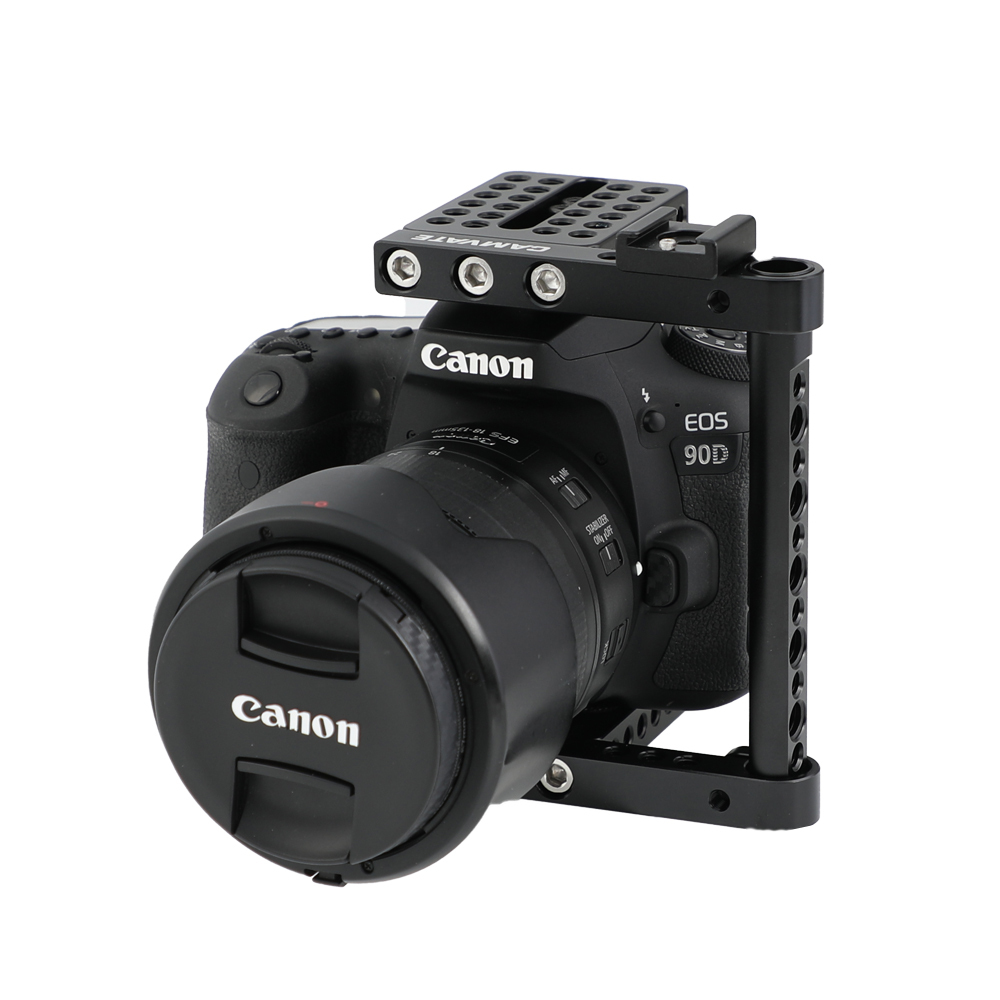 DSLR Camera Video Support Baseblate Cage for Canon Nikon Sony Panasonnic
