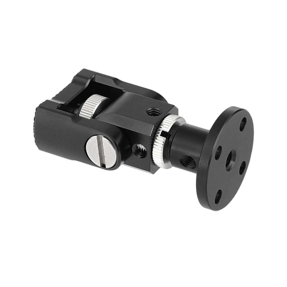 CAMVATE Camera Monitor Support Holder With 1/4"-20 Thumbscrew Mount With Circular Wall Mount Base