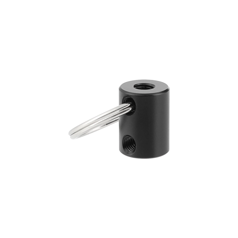 CAMVATE 15mm Micro Aluminum Rod With 1/4"-20 Thread Holes & Handle Ring