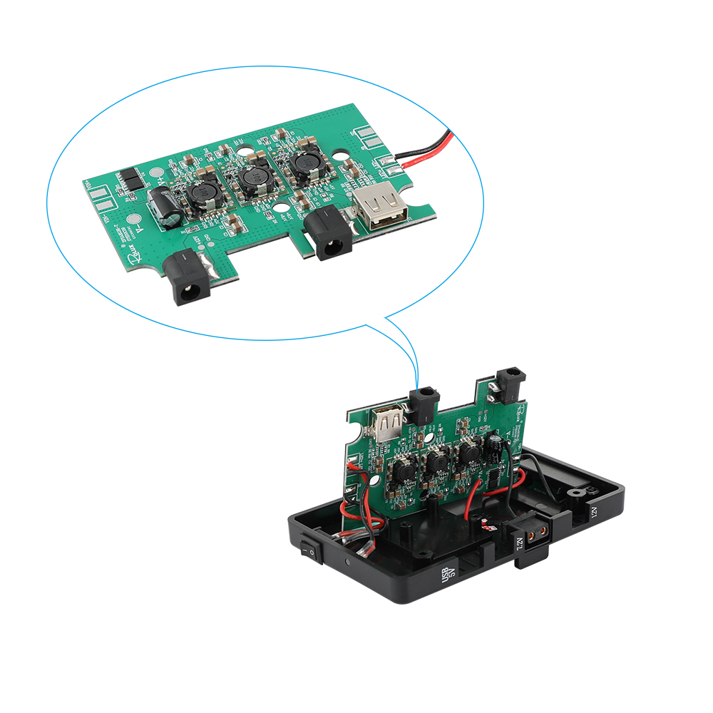 CAMVATE PCB Mainboard Replacement For V Lock Power Splitter Mount (Brand New)