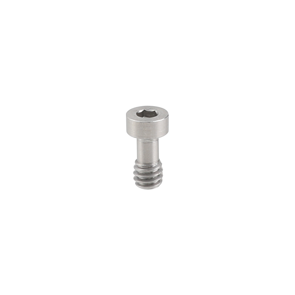 CAMVATE 1/4" Male Thread Screw Adapter With Hexagon Socket Head For Grooved Baseplate (5 Pieces)