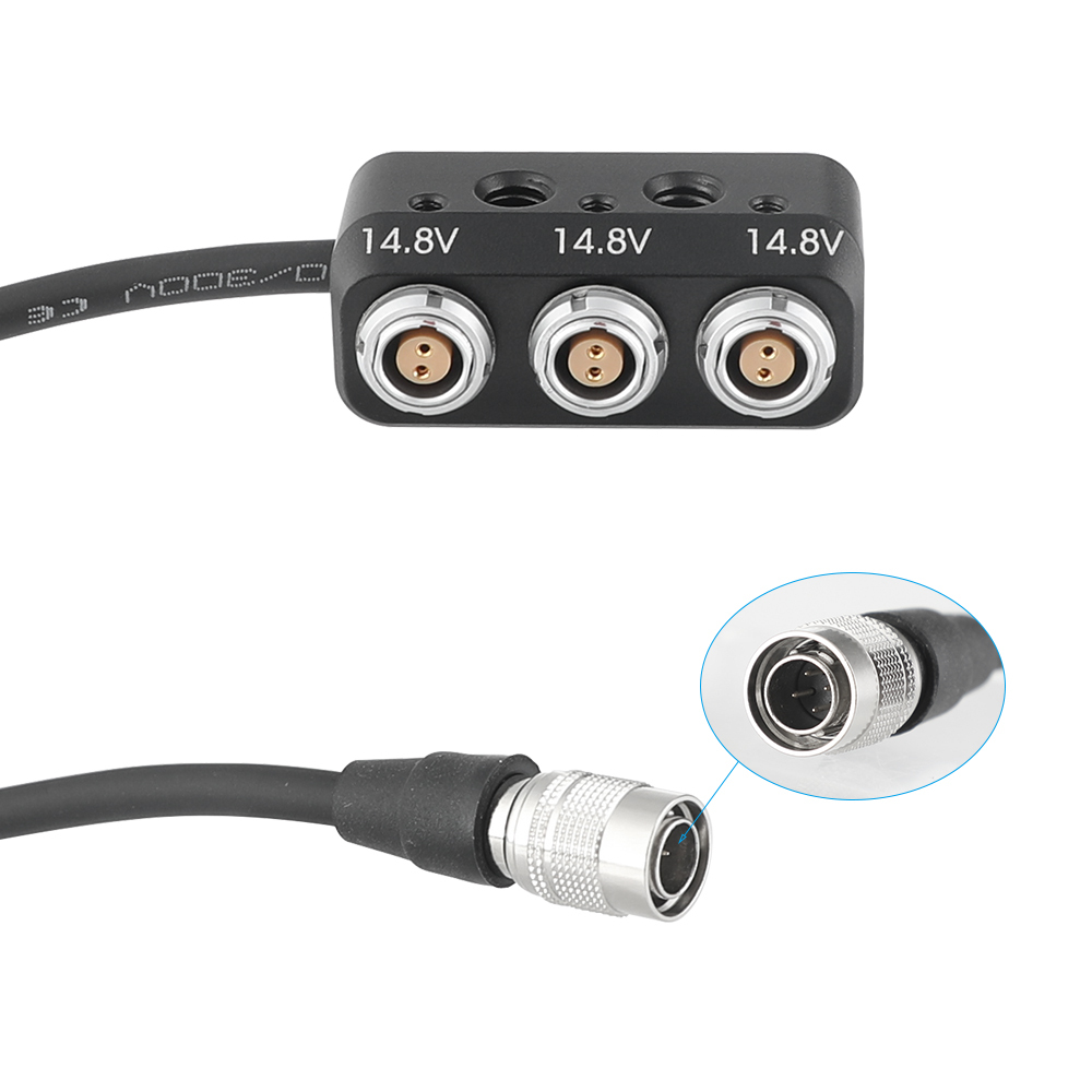 CAMVATE 1 To 3 Power Splitter (4pin Hirose)