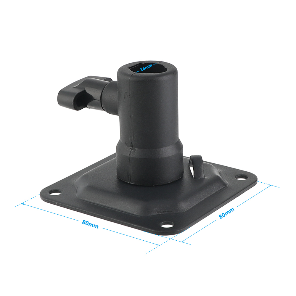 CAMVATE Photography Light Stand Head Adapter With Square Shape Wall / Ceiling Mount For Studio Photo Video Shooting