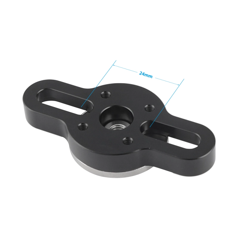 ADAPTOUT - 2 Rosette Di Ricambio ARRI Standard Con Viti, Per Montatura Video Professionale