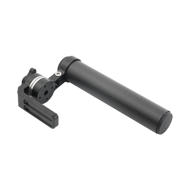CAMVATE Top Handle Grip (Carbon Fiber Construction) With Adjustable ARRI Rosette Mount Handle Seat For DSLR Camera Cage Kit