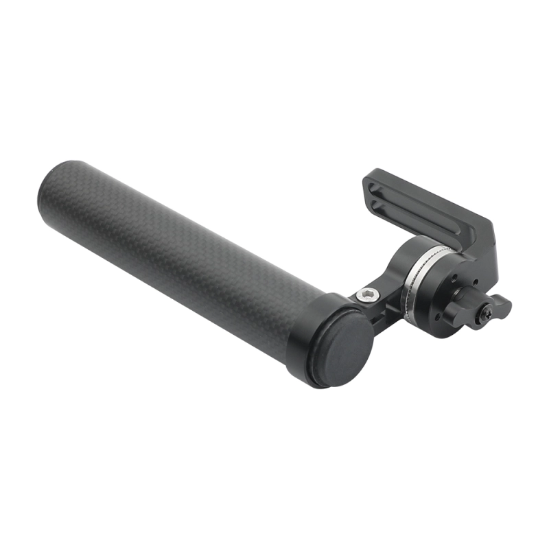 CAMVATE Top Handle Grip (Carbon Fiber Construction) With Adjustable ARRI Rosette Mount Handle Seat For DSLR Camera Cage Kit
