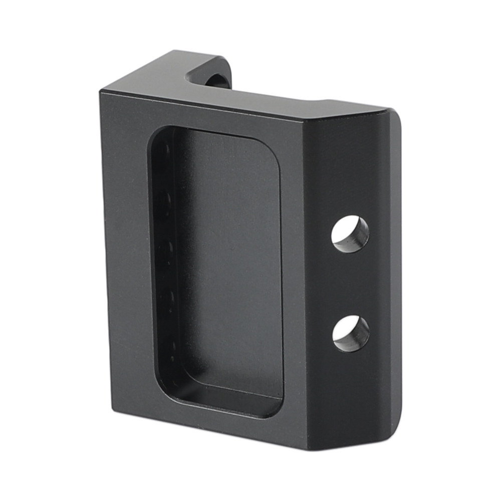 CAMVATE Right-angle Connecting Plate Extension Gadget With 1/4" Mounting Points & Groove For DSLR Camera Shoulder Mount Pad