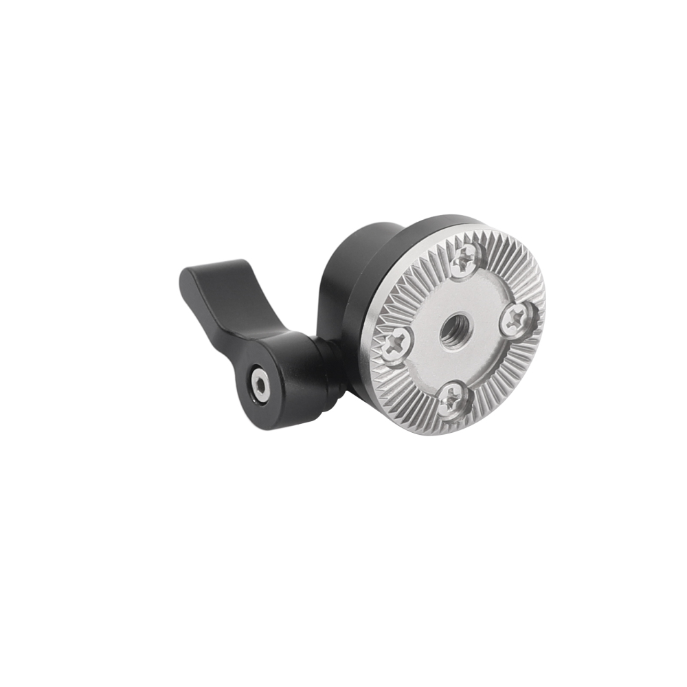 CAMVATE Standard ARRI Rosette M6 Thread Mount With 15mm Single Rod Holder
