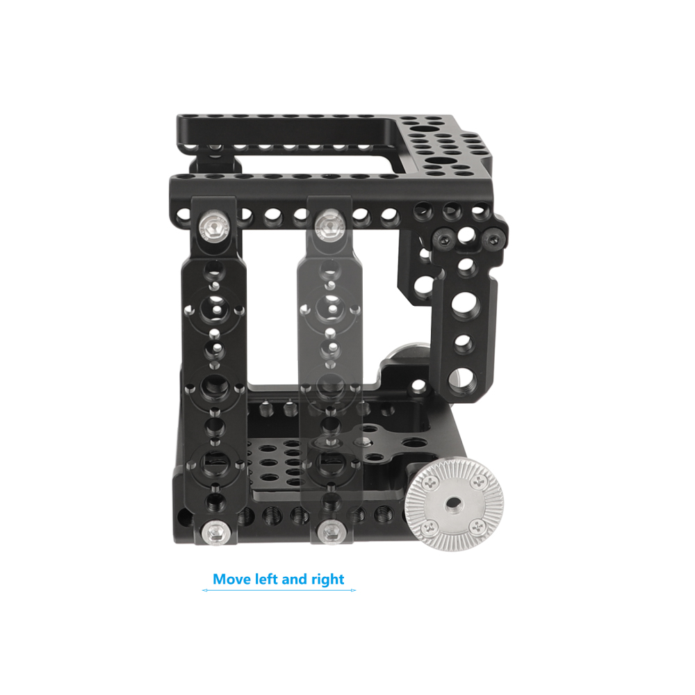 CAMVATE Exclusive Cage Kit With ARRI Rosette Mounts And NATO Rails For RED Komodo 6K Cinema Camera