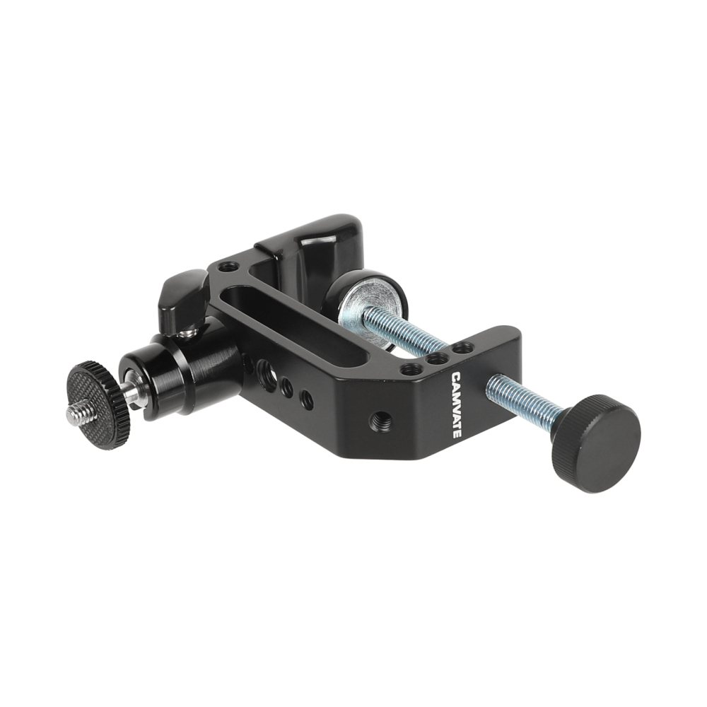 CAMVATE Universal Super C Clamp (Extended Edition) With 1/4"-20 Ball Head Support Holder For Photographic Accessories