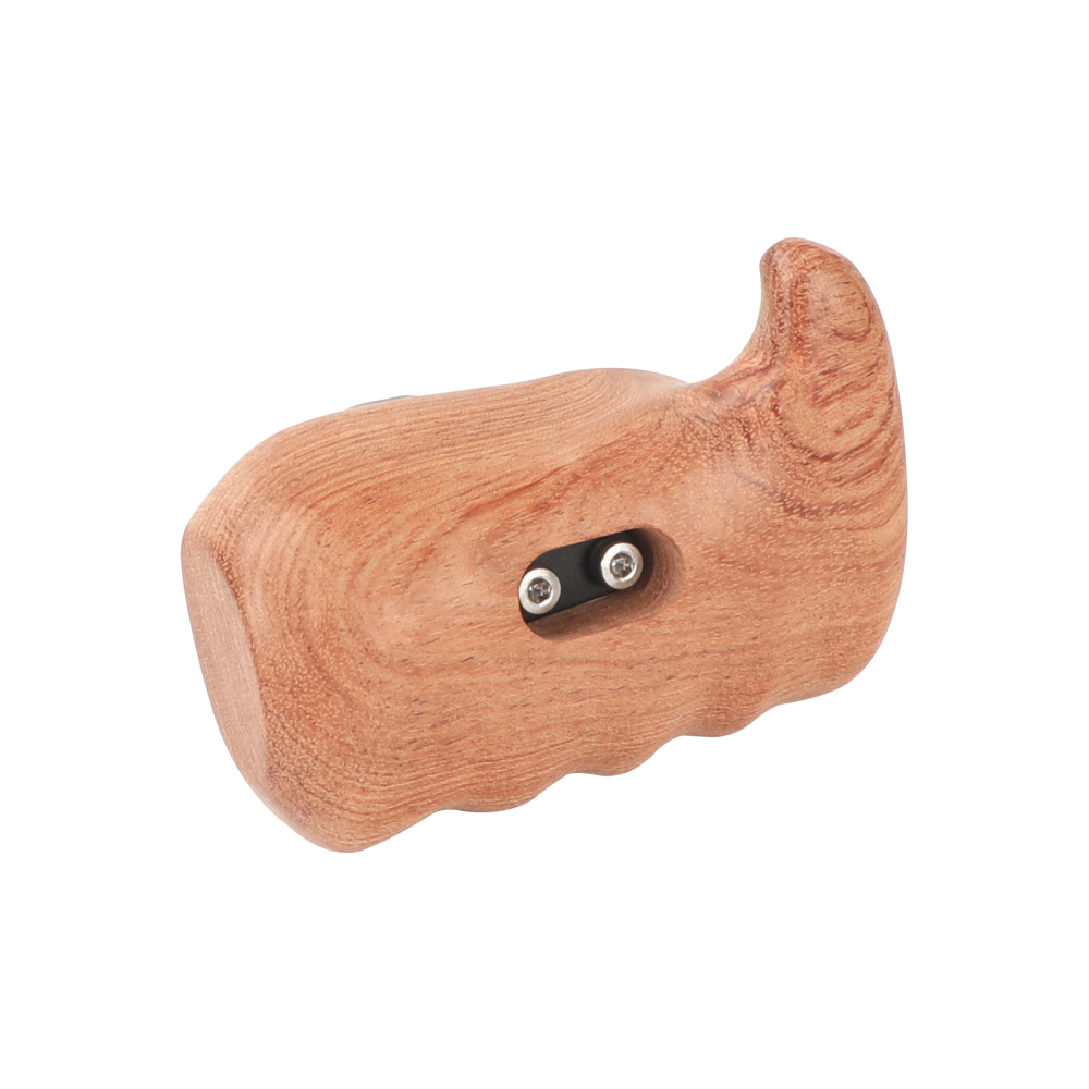 CAMVATE Wooden Hand Grip With M6 ARRI Rosette Mount (Right)