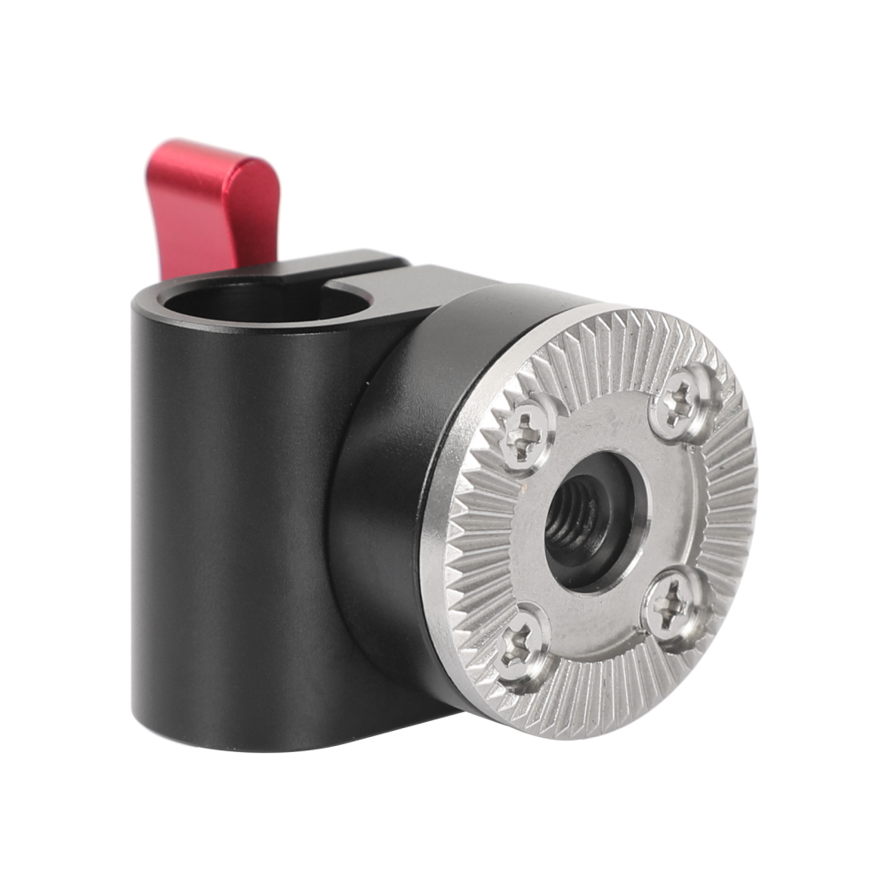 CAMVATE Single 15mm Rod Clamp with Arri Rosette Lock