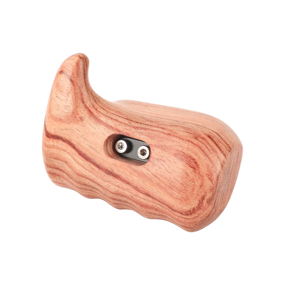 CAMVATE Wooden Handle Grip Left Side For DSLR Camera Cage (Brazilian Wood)
