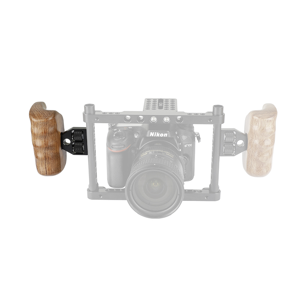 CAMVATE Wooden Handgrip Right Side For DSLR Camera Cage (Brazilian Wood)