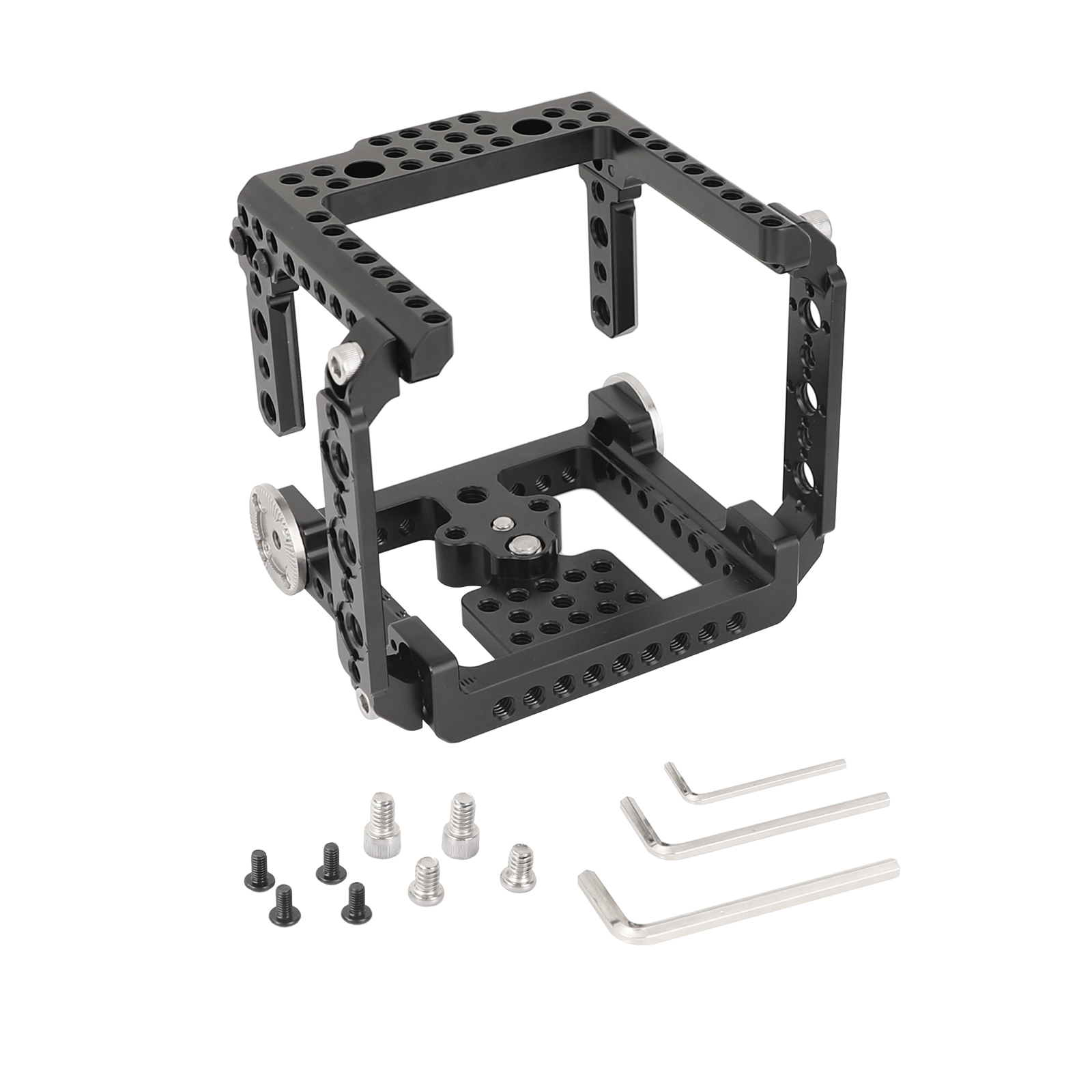 Gabbia Professionale Per RED KOMODO 6K - Con Guide NATO E Multipli Attacchi Accessori - Foto 8