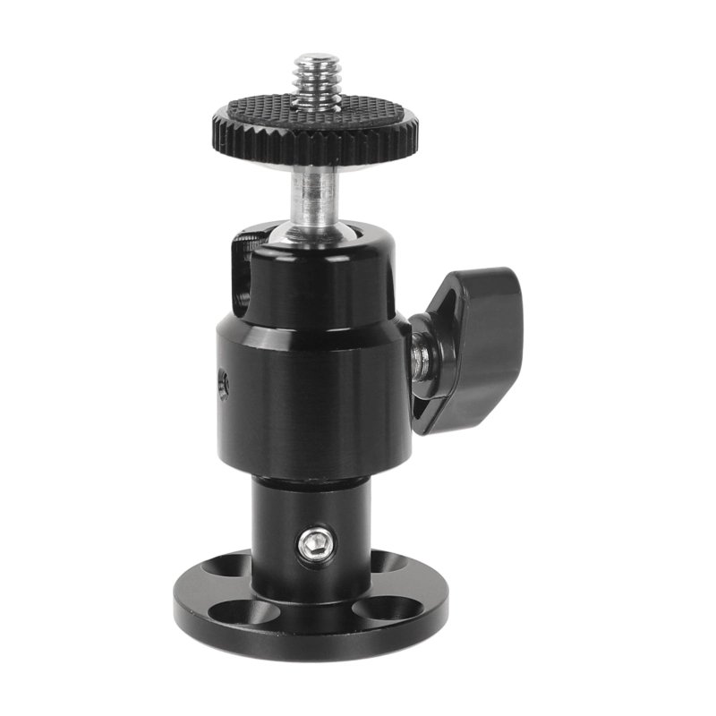 CAMVATE 1/4"-20 Mini Ball Head Wall Ceiling Mount for Monitor CCTV DVR Home Installation Surveillance System