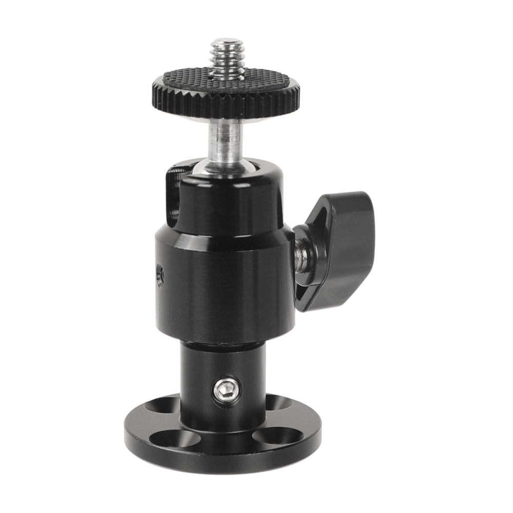 CAMVATE 1/4"-20 Mini Ball Head Wall Ceiling Mount for Monitor CCTV DVR Home Installation Surveillance System