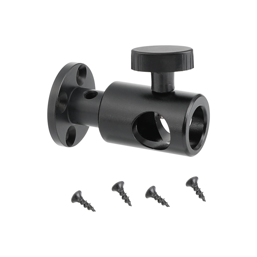 CAMVATE Light Stand Head With Circular Wall Mount Base