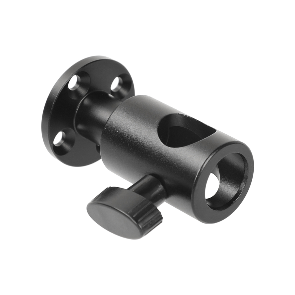CAMVATE Light Stand Head With Circular Wall Mount Base