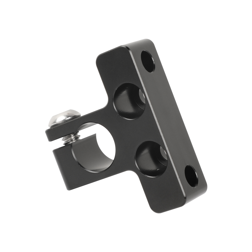 CAMVATE Simple 15mm Single Rod Clamp With 1/4"-20 Unthreaded Mounting Points