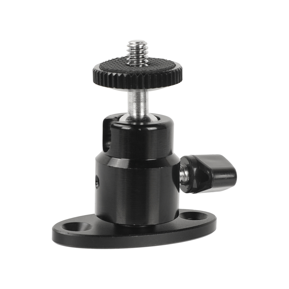 CAMVATE Security Wall Mount With 1/4"-20 Male Mini Ball Head For CCTV Camera Surveillance System