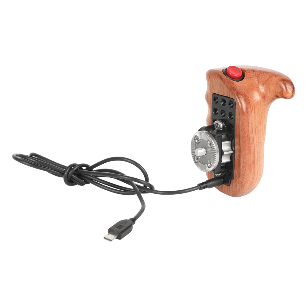 CAMVATE Right Side Remote Control Handle (Brazil Wood Made) For SONY Cameras With  MULTI Protocol