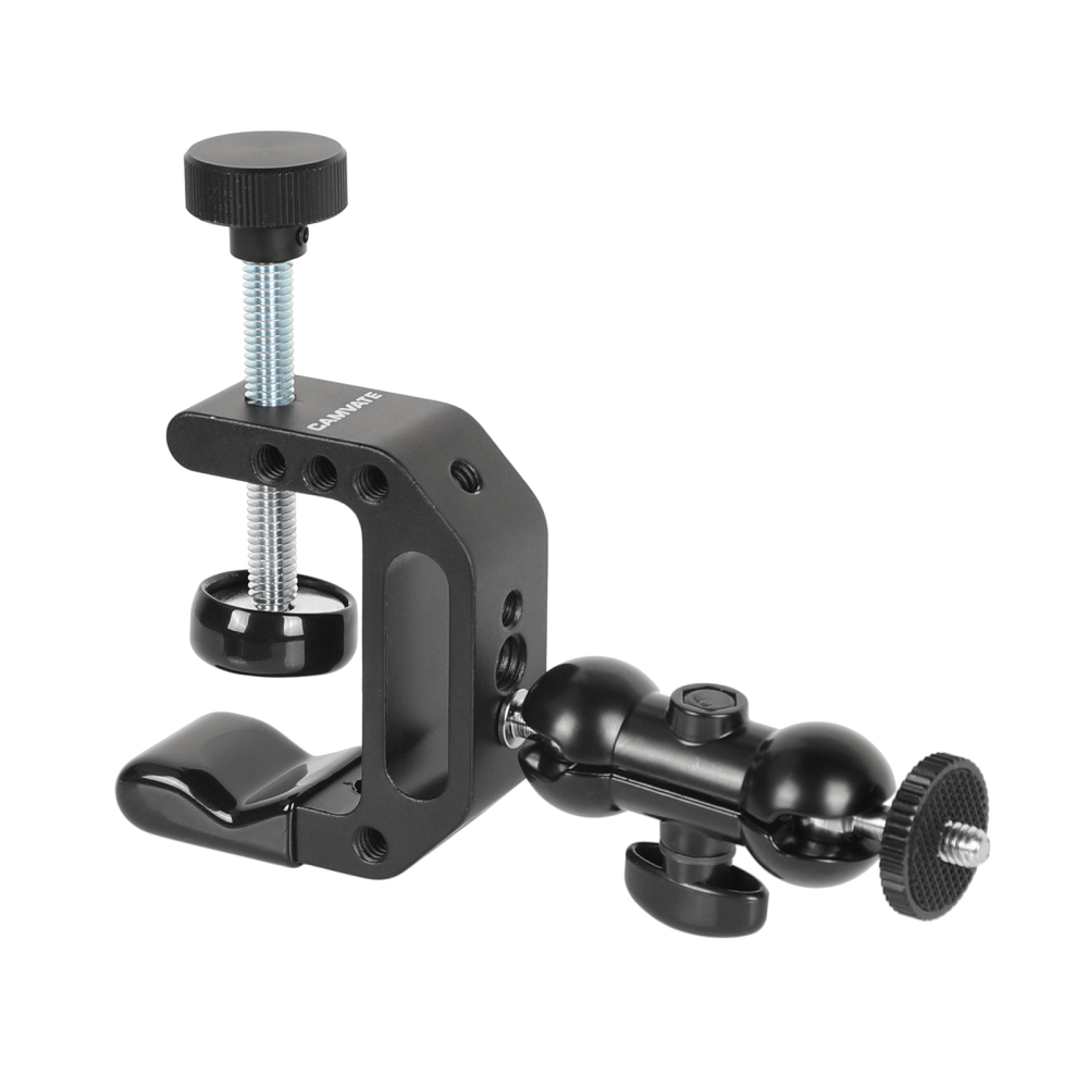CAMVATE C-Clamp Desktop Mount Holder Stand for DSLR Camera Led Video Light