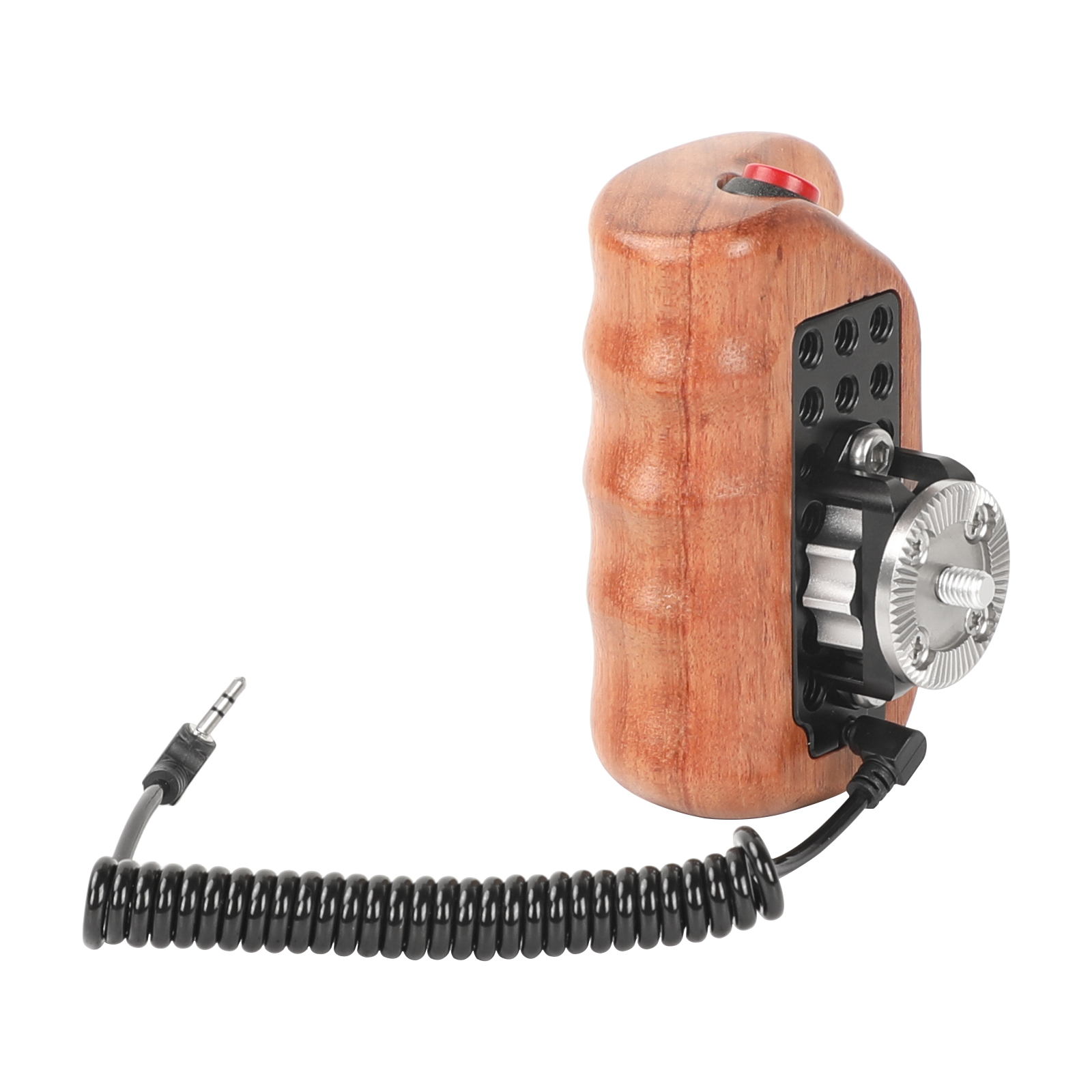 CAMVATE Right Side Wooden Hand Grip With Video Control Trigger For ...