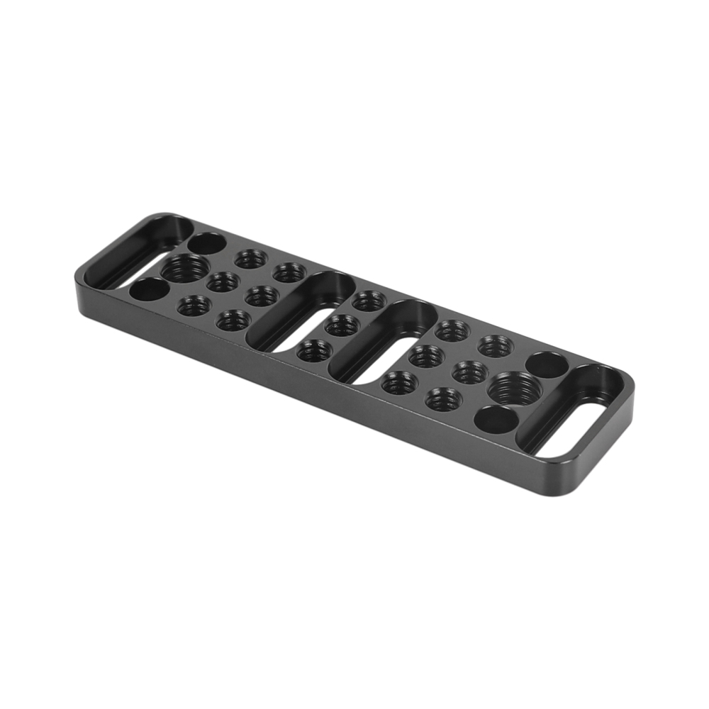 CAMVATE Multi-function Mounting Plate Cheese Plate with 1/4"-20 and 3/8"-16 Connections