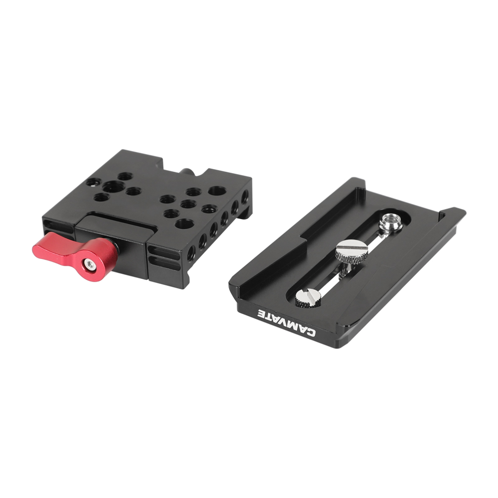 CAMVATE Quick Release Mount Base QR Plate for Manfrotto Standard Accessory