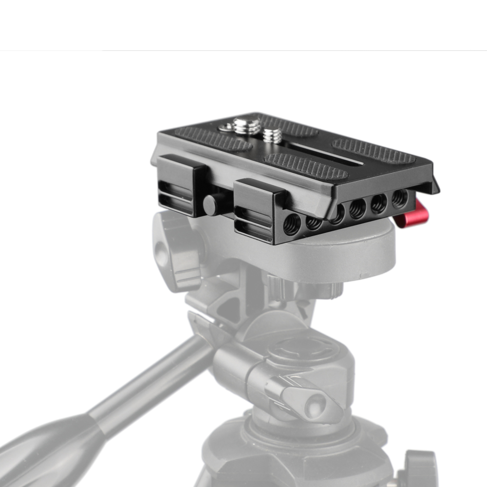 CAMVATE Quick Release Mount Base QR Plate for Manfrotto Standard Accessory