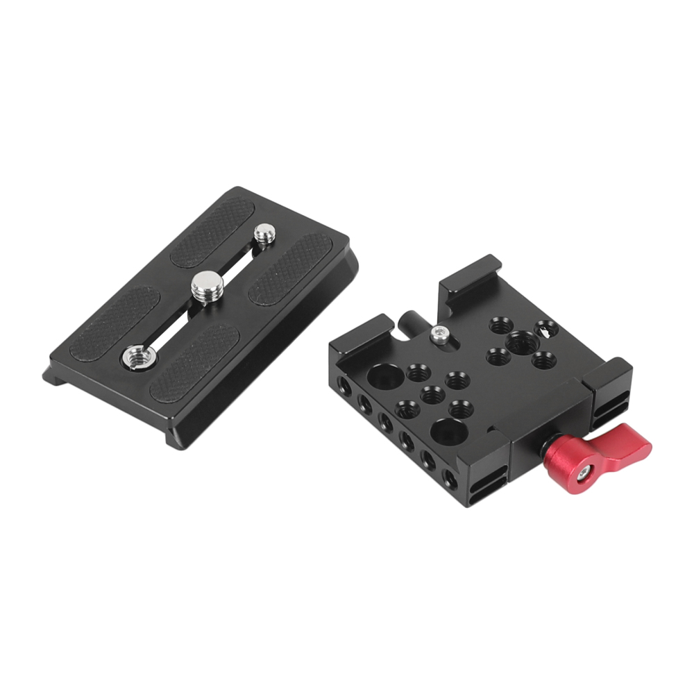 CAMVATE Quick Release Mount Base QR Plate for Manfrotto Standard Accessory