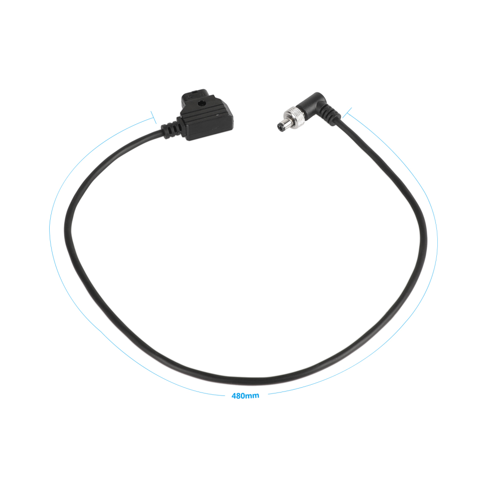CAMVATE Monitor / Video Devices Power Supply Cable D Tap To DC 2.5mm Right Angle With Lock (Universal Use)
