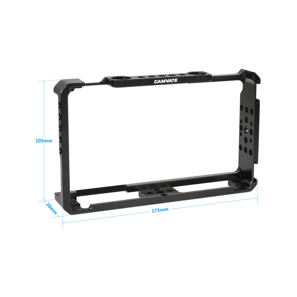 CAMVATE FeelWorld LUT6 & LUT6S 6" Monitor Cage Armor Bracket For Form-fitting Use