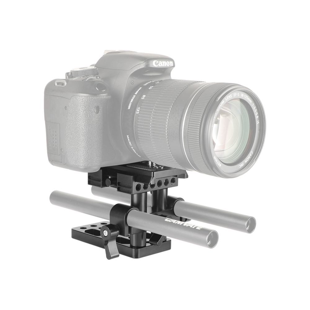 CAMVATE Quick Release Mount Base QR Plate for Manfrotto Standard Accessory