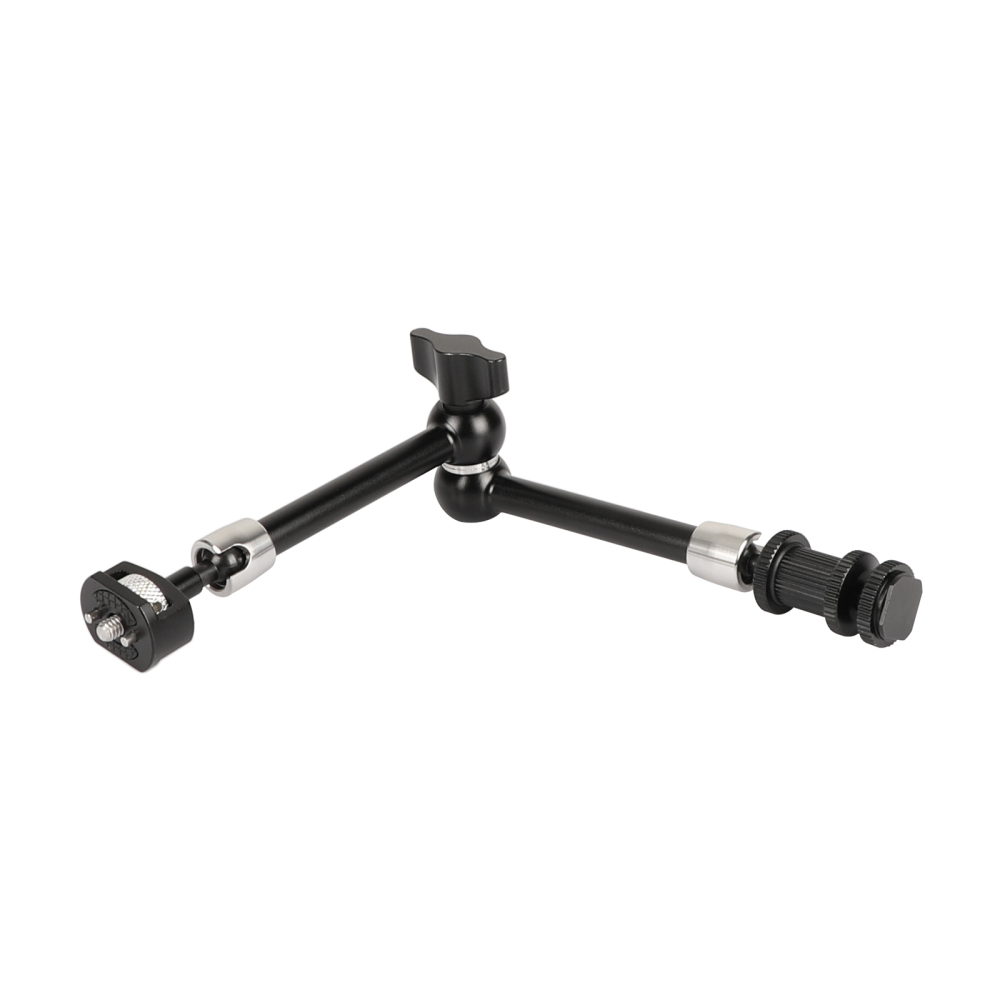 CAMVATE Multi-purpose 11'' Magic Arm With 1/4''-20 Male Threads & Locating Pins & Shoe Mount Adapter