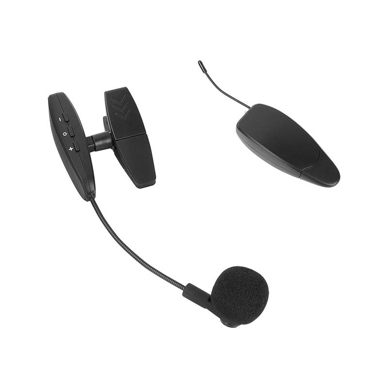 CAMVATE UHF Wireless Lavalier Microphone System Instrument Type Mic With Rechargeable Transmitter & Receiver For Live Show Performance