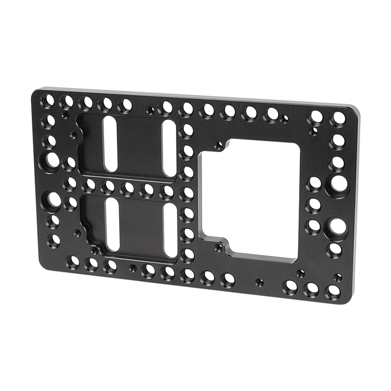 CAMVATE Aluminum Cheese Plate Battery Backboard For IDX P-V2 Quick Release V Mount Camera Plate (Exclusive Use)