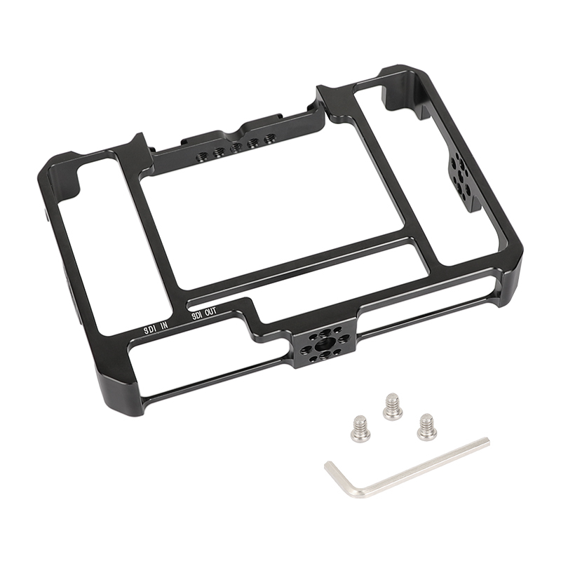 CAMVATE FeelWorld LUT7 & LUT7S 7" Monitor Cage Armor Bracket Form-fitting Cage Rig (Exclusive Use)