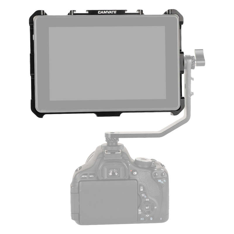 CAMVATE FeelWorld LUT7 & LUT7S 7" Monitor Cage Armor Bracket Form-fitting Cage Rig (Exclusive Use)