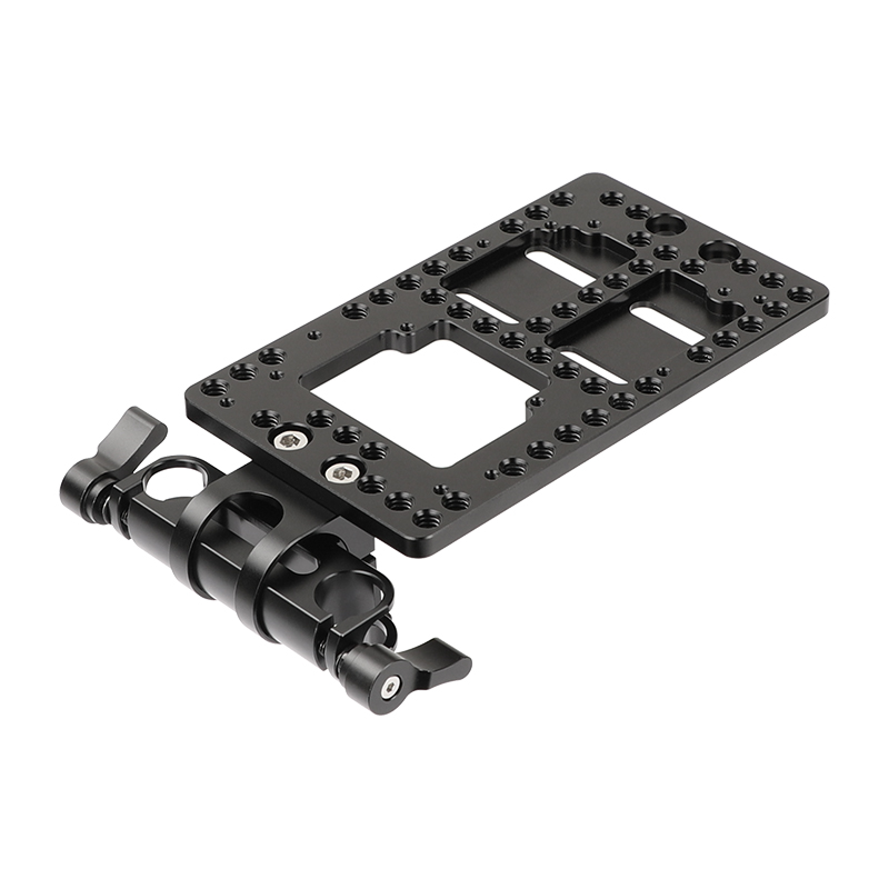 CAMVATE Aluminum Back Plate With 360 Degree Rotating 15mm Rail Blocks ...