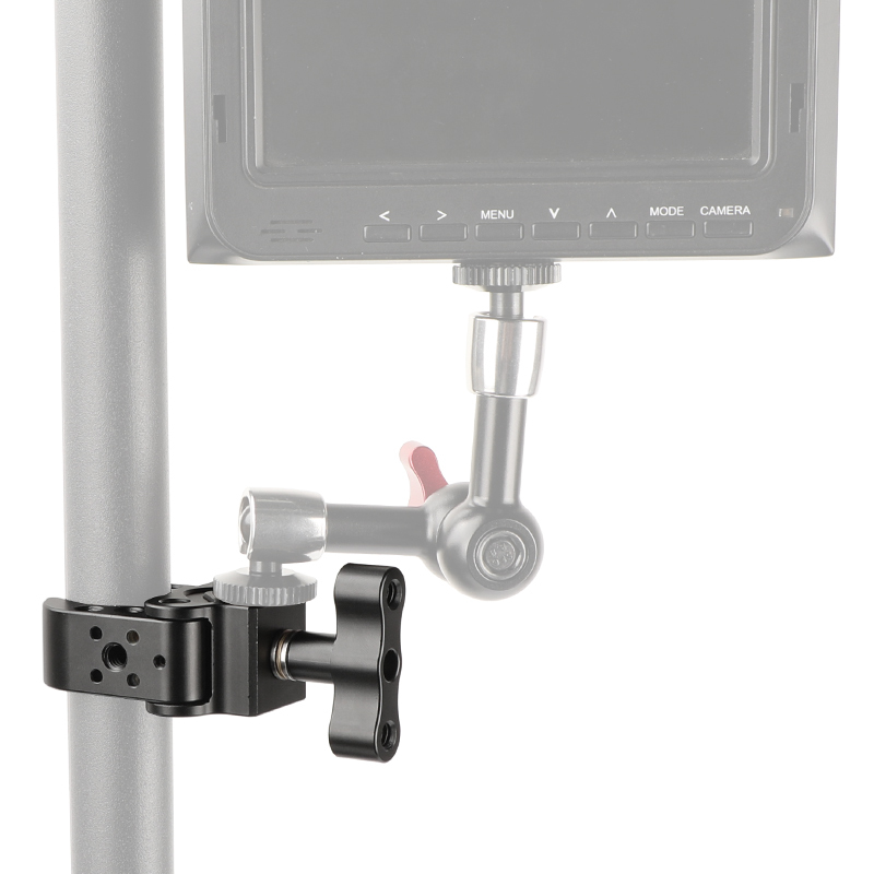 CAMVATE Universal Super Crab Lock-grip Clamp With 1/4"-20 Mounting Points For DSLR Camera Magic Arm
