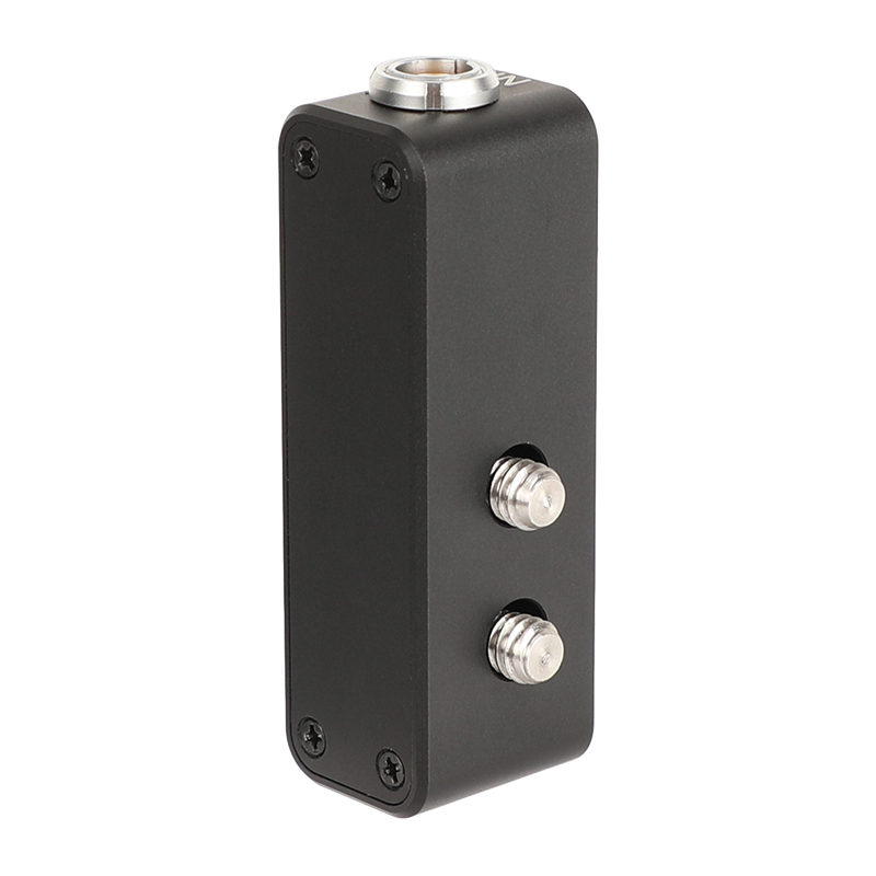 CAMVATE 0B 2-Pin Female 1 To 3 Power Splitter Adapter Box With 1/4"-20 Mounting Points