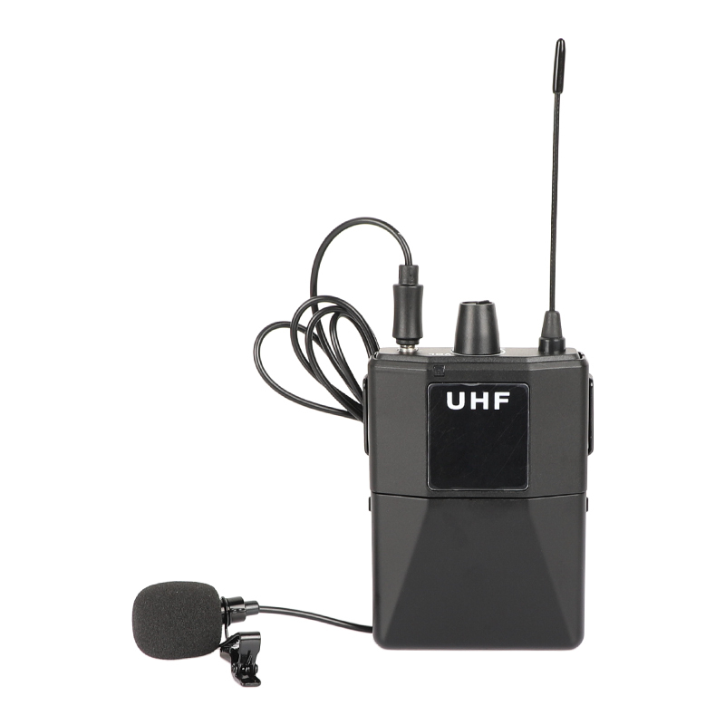 CAMVATE UHF Wireless Microphone System Single Wireless Lapel Lavalier Mic For DSLR Camera / Laptop / Smartphone Youtube Vlog Podcast