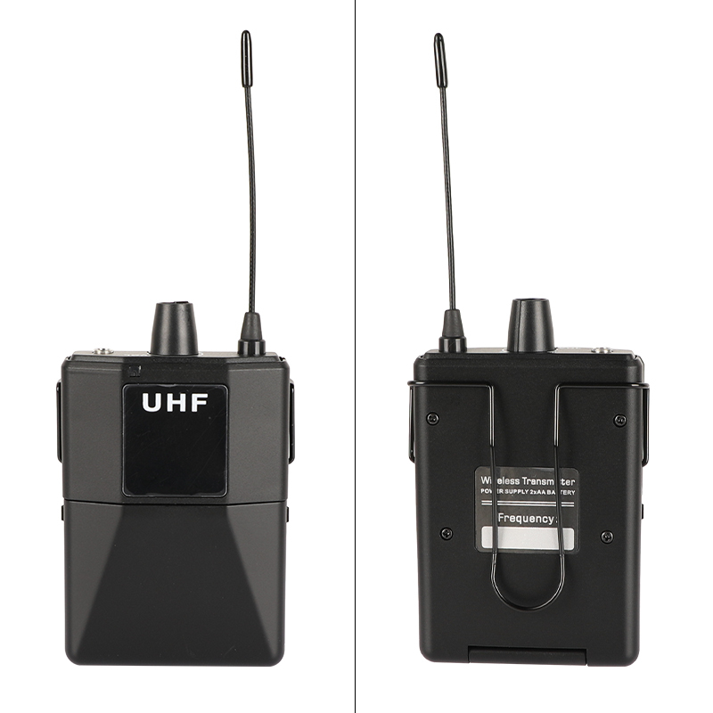 CAMVATE UHF Wireless Microphone System Dual Wireless Lapel Lavalier Mic For DSLR Camera / Laptop / Smartphone Youtube Interview Teaching