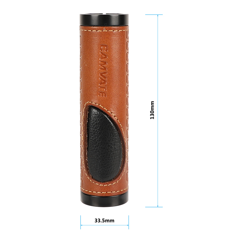CAMVATE Leather Hand Grip Replacement (A Pair)