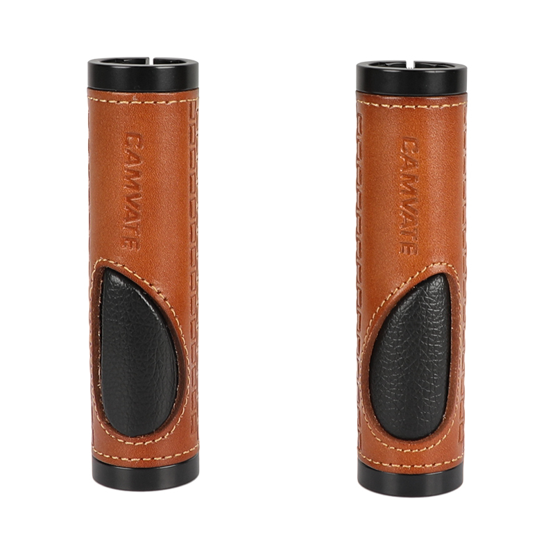CAMVATE Leather Hand Grip Replacement (A Pair)