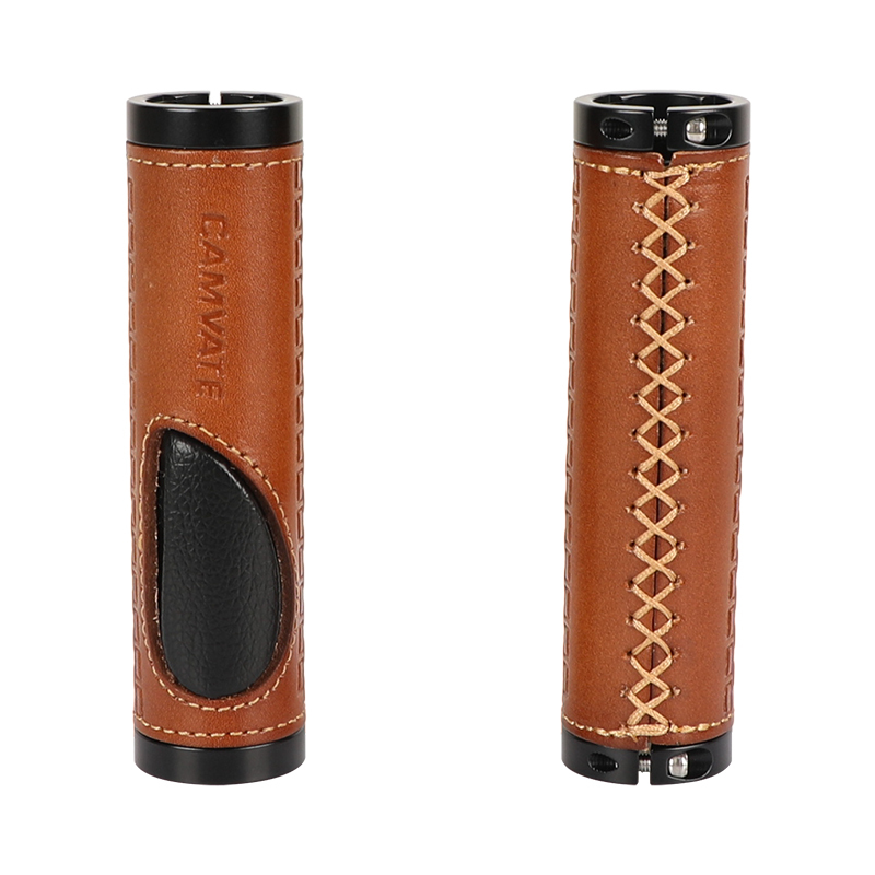 CAMVATE Leather Hand Grip Replacement (A Pair)