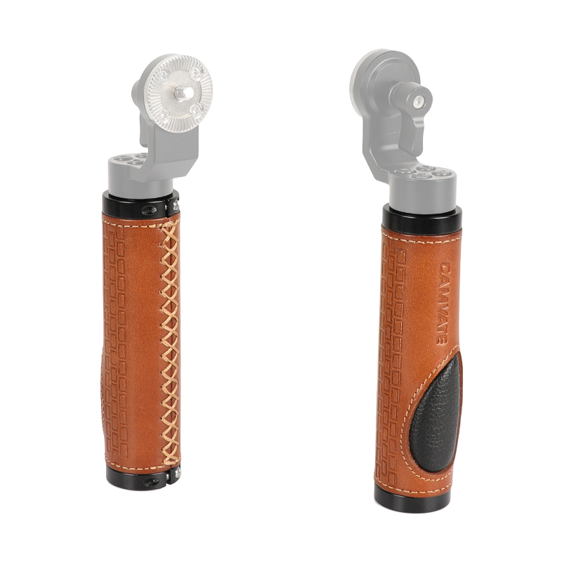 CAMVATE Leather Hand Grip Replacement (A Pair)